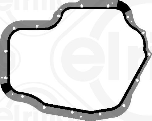 Elring 413.090 - Gasket, oil sump onlydrive.pro