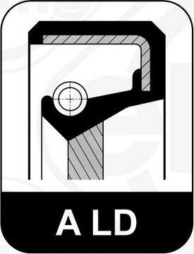 Elring 128.210 - Shaft Seal, crankshaft onlydrive.pro