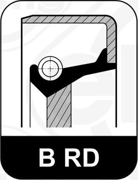 Elring 325.007 - Shaft Seal, crankshaft onlydrive.pro