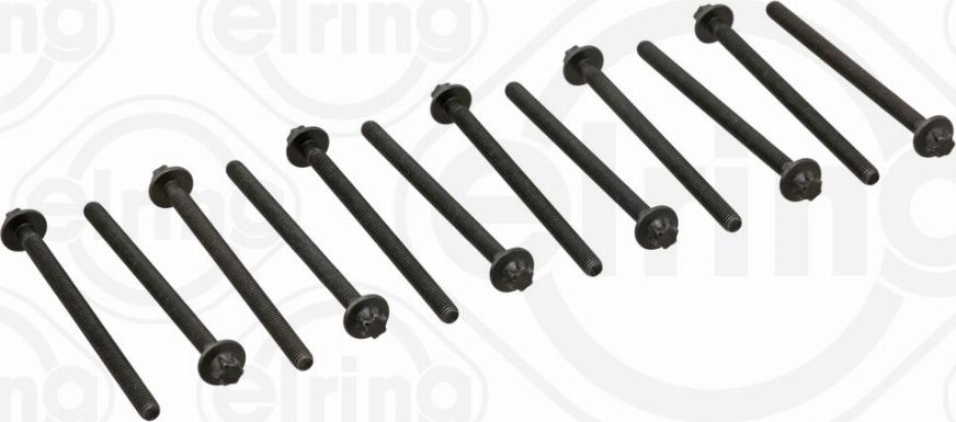 Elring 125.930 - Bolt Kit, cylinder head onlydrive.pro