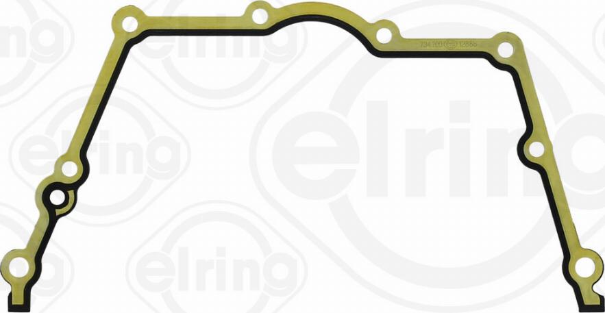 Elring 734.700 - Gasket, timing case cover onlydrive.pro