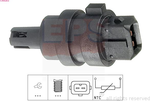 EPS 1.994.013 - Sensor, intake air temperature onlydrive.pro