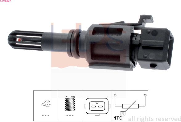 EPS 1.994.027 - Siuntimo blokas, įsiurbiamo oro temperatūra onlydrive.pro