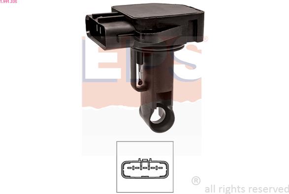 EPS 1.991.335 - Air Mass Sensor onlydrive.pro