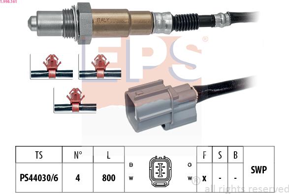 EPS 1.998.161 - Oxygen, Lambda Sensor onlydrive.pro