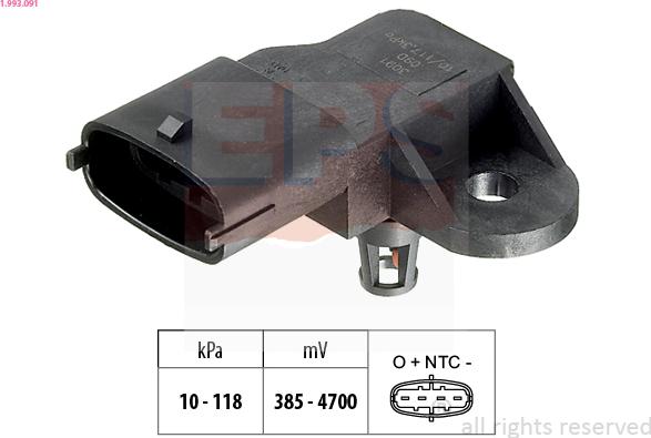 EPS 1.993.091 - Air Pressure Sensor, height adaptation onlydrive.pro