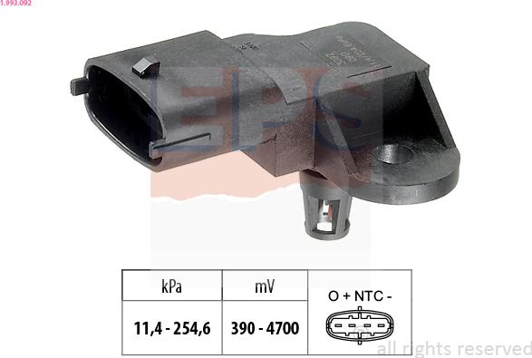 EPS 1.993.092 - Air Pressure Sensor, height adaptation onlydrive.pro