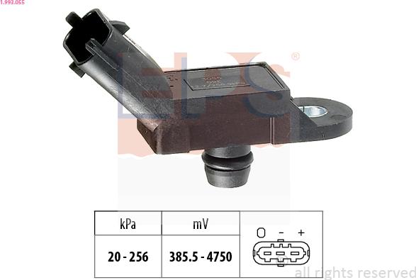 EPS 1.993.055 - Air Pressure Sensor, height adaptation onlydrive.pro