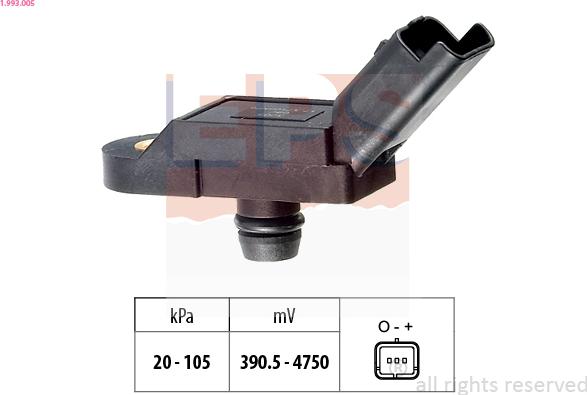 EPS 1.993.005 - Air Pressure Sensor, height adaptation onlydrive.pro