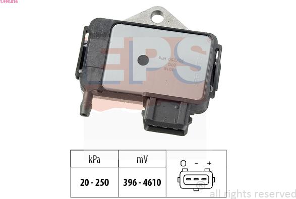 EPS 1.993.016 - Air Pressure Sensor, height adaptation onlydrive.pro