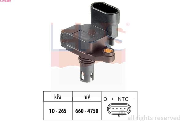 EPS 1.993.089 - Air Pressure Sensor, height adaptation onlydrive.pro