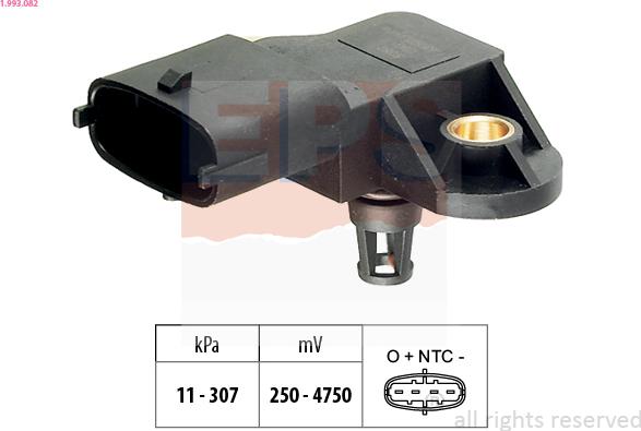 EPS 1.993.082 - Air Pressure Sensor, height adaptation onlydrive.pro