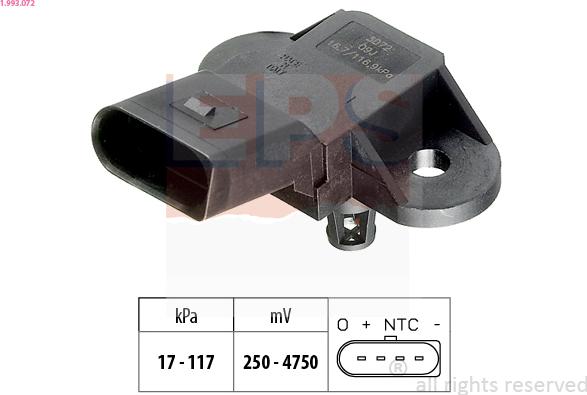 EPS 1.993.072 - Air Pressure Sensor, height adaptation onlydrive.pro