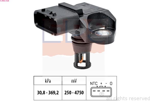 EPS 1.993.158 - Air Pressure Sensor, height adaptation onlydrive.pro