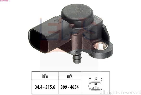 EPS 1.993.165 - Air Pressure Sensor, height adaptation onlydrive.pro