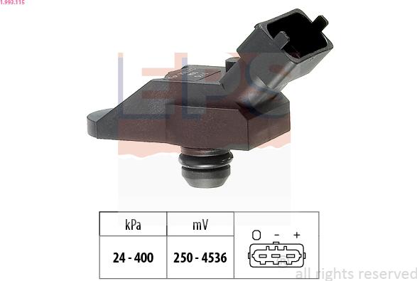 EPS 1.993.115 - Air Pressure Sensor, height adaptation onlydrive.pro