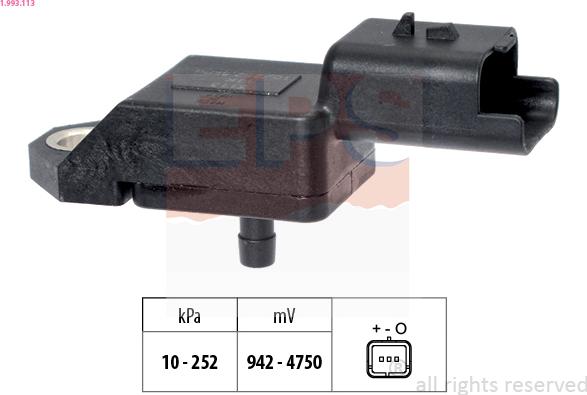 EPS 1.993.113 - Air Pressure Sensor, height adaptation onlydrive.pro