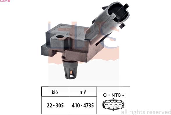 EPS 1.993.186 - Air Pressure Sensor, height adaptation onlydrive.pro