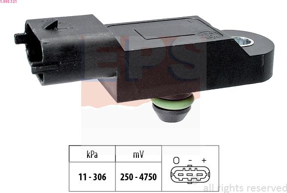 EPS 1.993.121 - Air Pressure Sensor, height adaptation onlydrive.pro