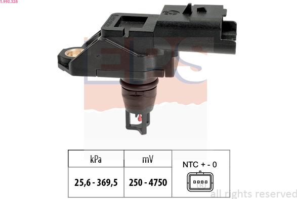 EPS 1.993.328 - Oro slėgio jutiklis, aukščio adaptacija onlydrive.pro