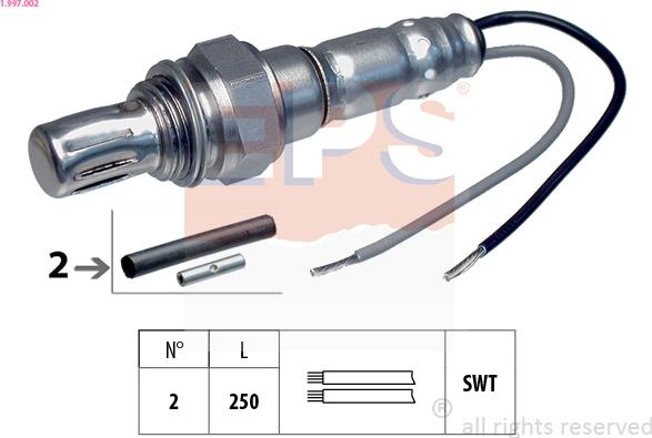 EPS 1.997.002 - Oxygen, Lambda Sensor onlydrive.pro