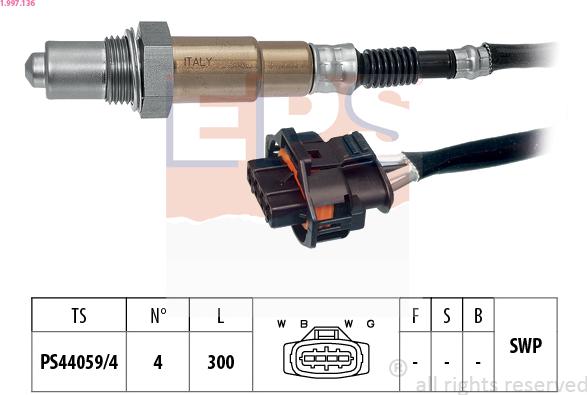 EPS 1.997.136 - Lambda andur onlydrive.pro