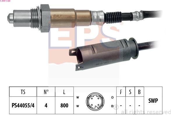 EPS 1.997.120 - Oxygen, Lambda Sensor onlydrive.pro