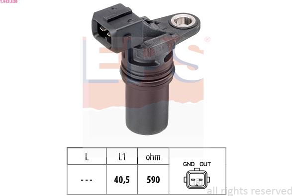 EPS 1.953.539 - Sensor, RPM onlydrive.pro