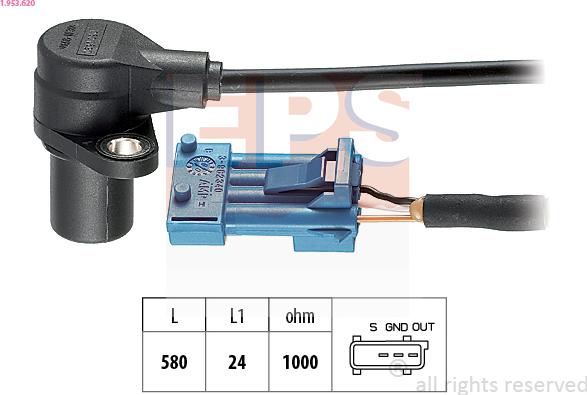 EPS 1.953.620 - Impulssianturi, kampiakseli onlydrive.pro