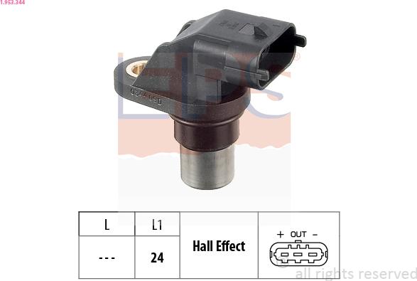 EPS 1.953.344 - Sensor, camshaft position onlydrive.pro