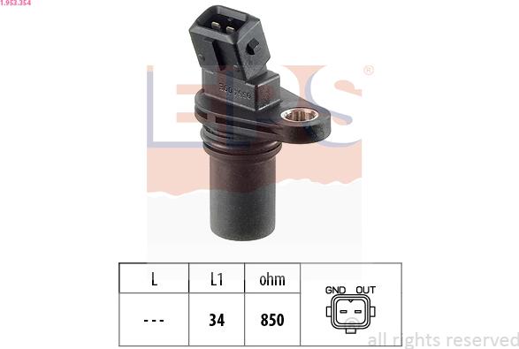 EPS 1.953.354 - Sensor, RPM onlydrive.pro