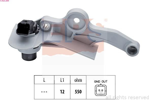 EPS 1.953.299 - Impulssianturi, kampiakseli onlydrive.pro