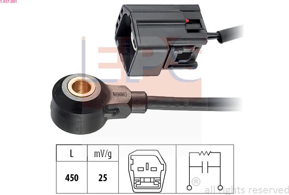 EPS 1.957.091 - Knock Sensor onlydrive.pro