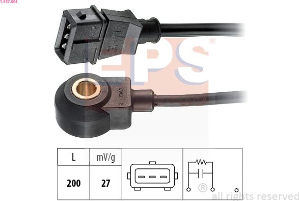 EPS 1.957.061 - Knock Sensor onlydrive.pro