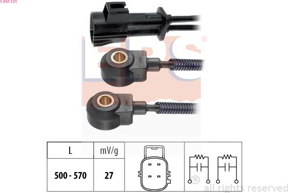 EPS 1.957.131 - Knock Sensor onlydrive.pro