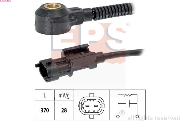 EPS 1.957.252 - Knock Sensor onlydrive.pro