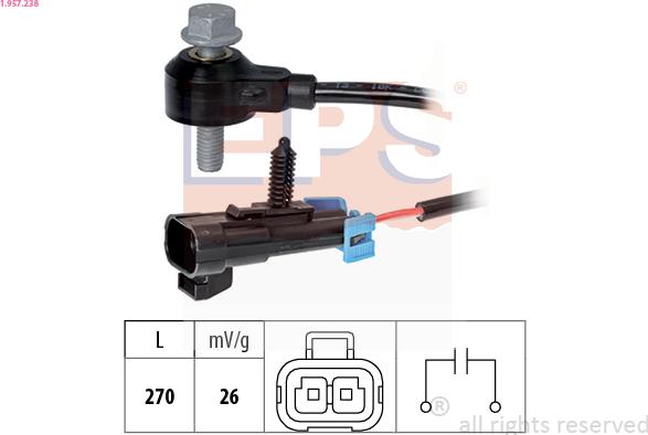 EPS 1.957.238 - Knock Sensor onlydrive.pro