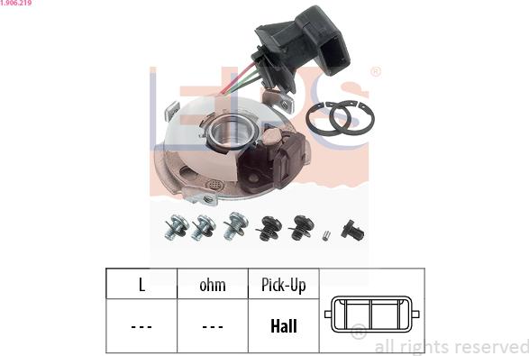 EPS 1.906.219 - Sensor, ignition pulse onlydrive.pro