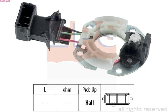 EPS 1.906.223 - Sensor, ignition pulse onlydrive.pro