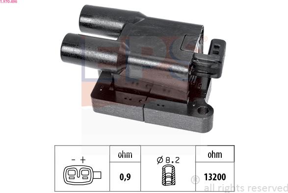 EPS 1.970.496 - Ignition Coil onlydrive.pro