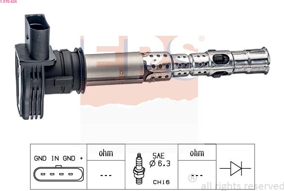 EPS 1.970.426 - Ignition Coil onlydrive.pro