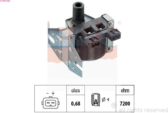 EPS 1.970.192 - Ignition Coil onlydrive.pro