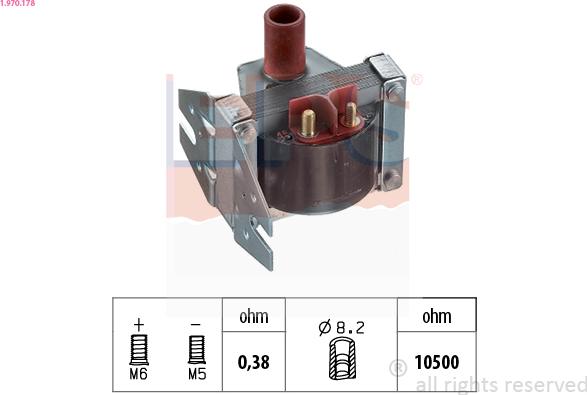 EPS 1.970.178 - Ignition Coil onlydrive.pro