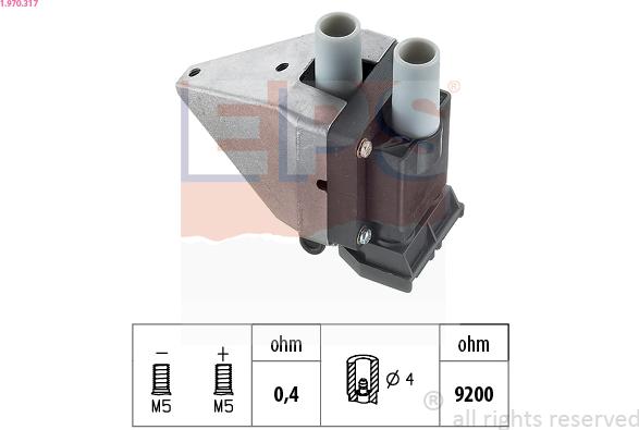 EPS 1.970.317 - Ignition Coil onlydrive.pro