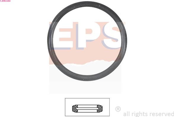 EPS 1.890.584 - Gasket, thermostat onlydrive.pro