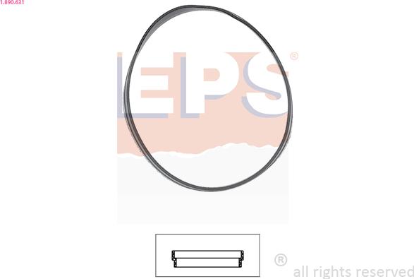 EPS 1.890.631 - Gasket, thermostat onlydrive.pro