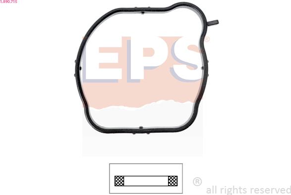 EPS 1.890.715 - Gasket, thermostat onlydrive.pro