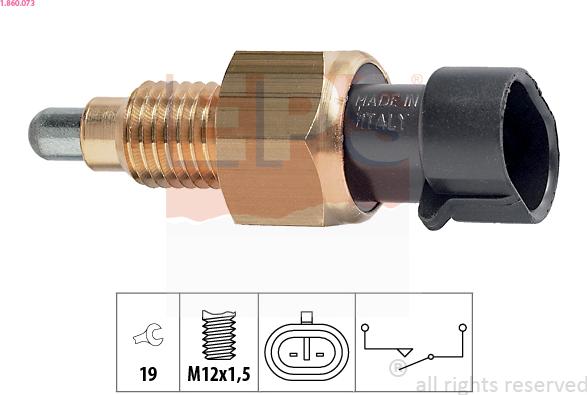 EPS 1.860.073 - Switch, reverse light onlydrive.pro