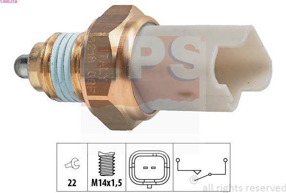 EPS 1.860.218 - Jungiklis, atbulinės eigos žibintas onlydrive.pro