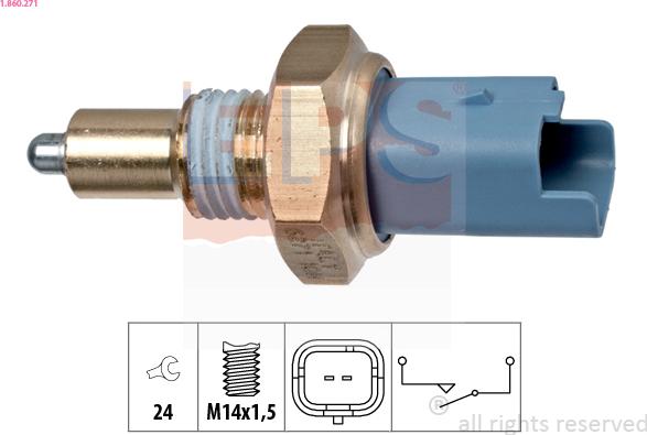 EPS 1.860.271 - Switch, reverse light onlydrive.pro